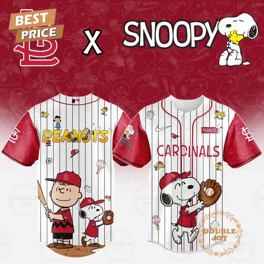 St.Louis Cardinals x Snoopy 2025 Limited Edition Baseball Jersey