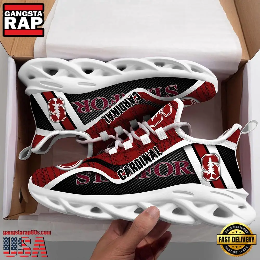 Stanford Cardinal NCAA Clunky New Design Max Soul Shoes, Running Sneakers Stanford Cardinal NCAA Clunky New Design Max Soul Shoes, Running Sneakers - Image 1