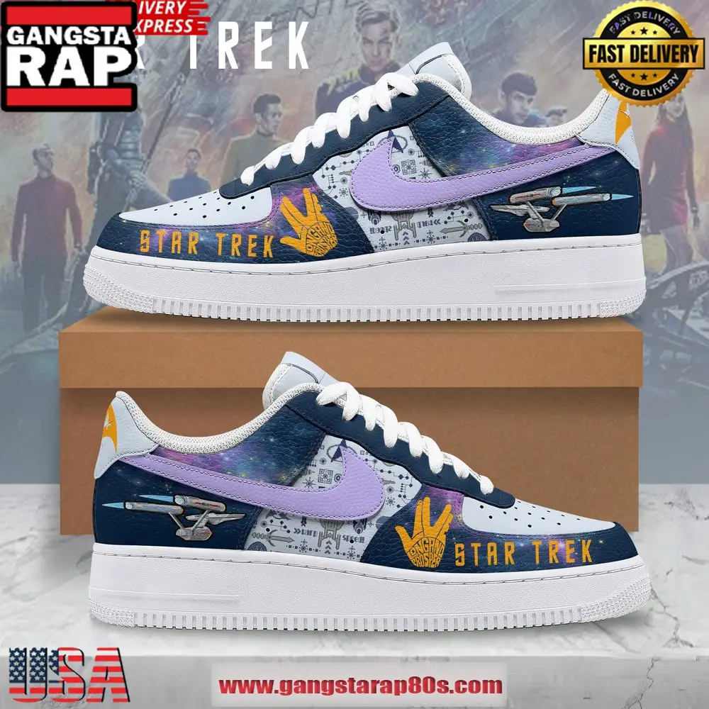 Star Trek Memory Alpha Special Edition Air Force 1 Sneakers Shoes
