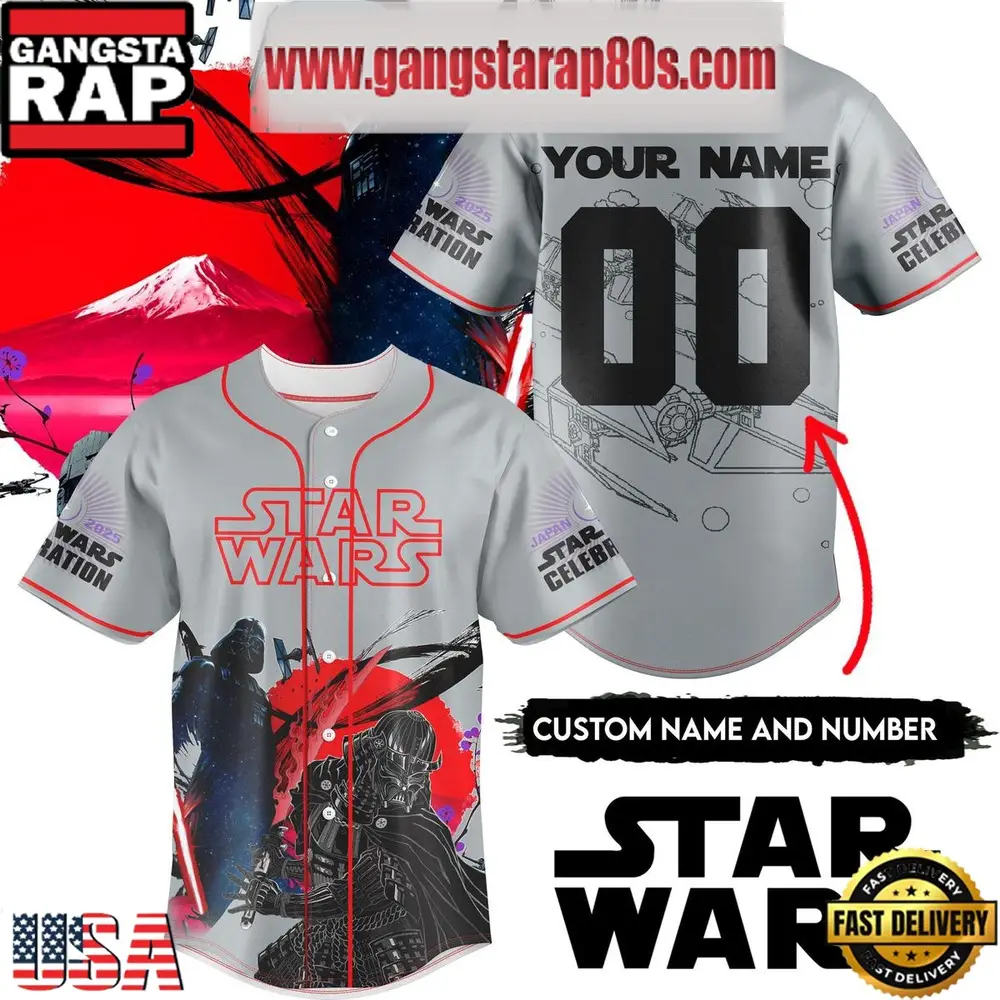 Star Wars Celebration 2025 Custom Baseball Jersey Shirt