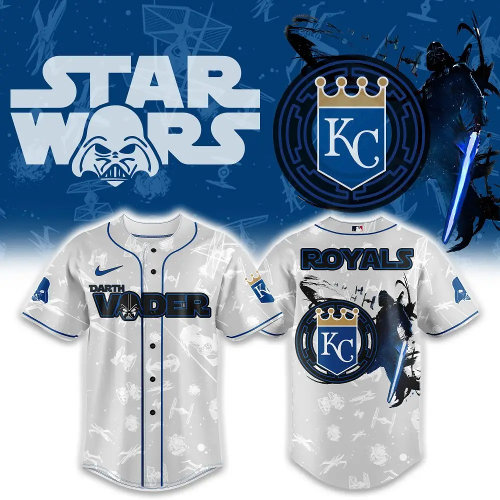 Star Wars Darth Vader Kc Royals Jersey – Limited Edition Fan Gear