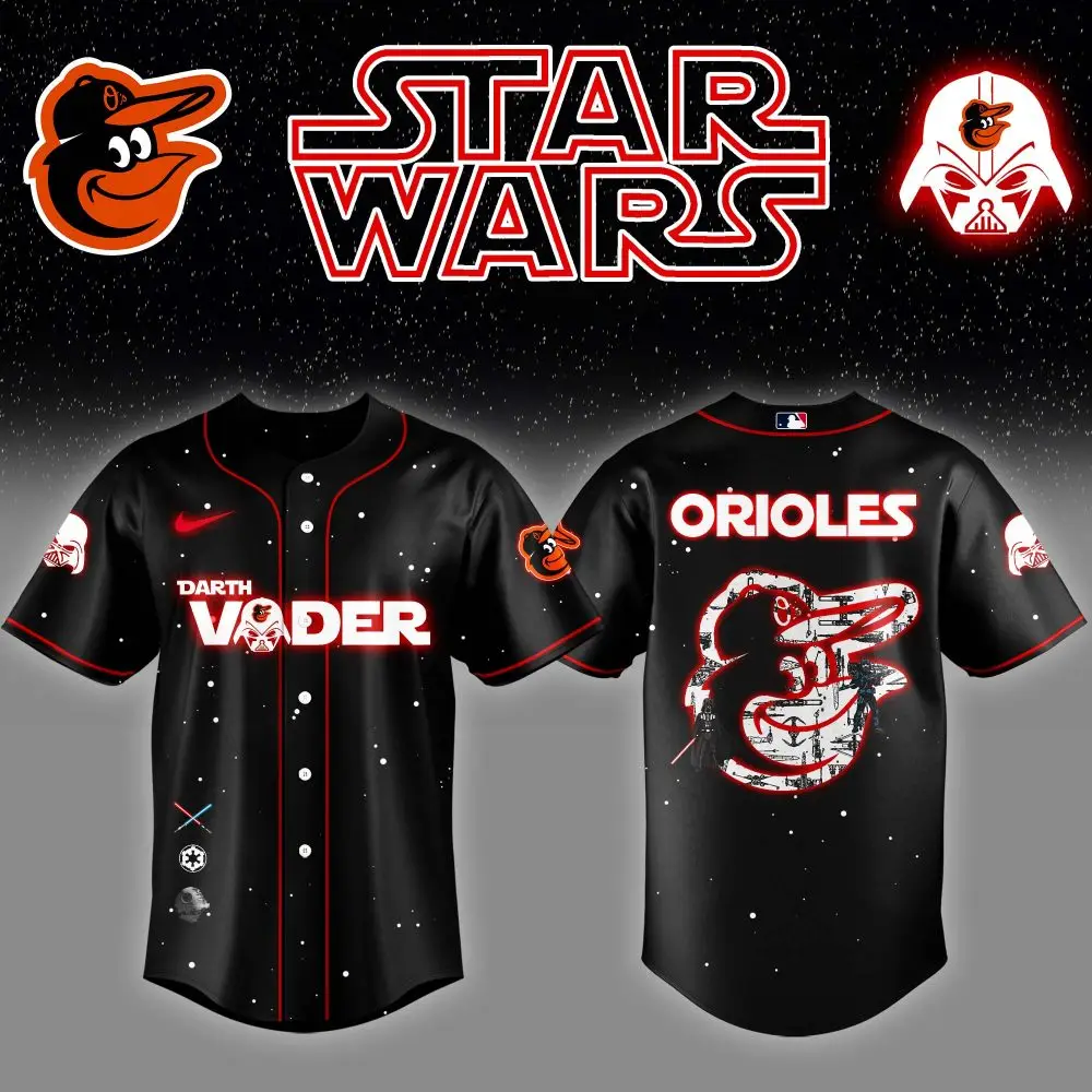 Star Wars Darth Vader Orioles Jersey - Limited Edition Fan Gear