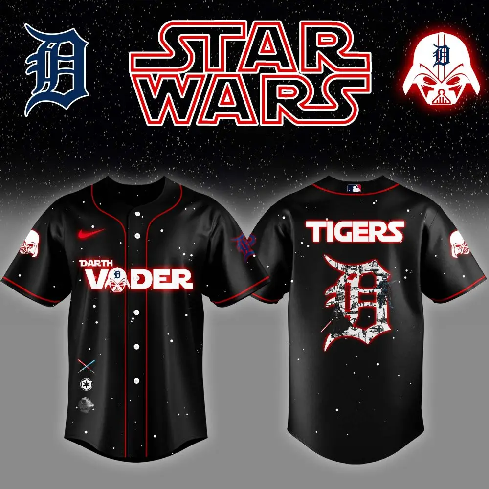 Star Wars Darth Vader Tigers Jersey - Limited Edition Fan Gear