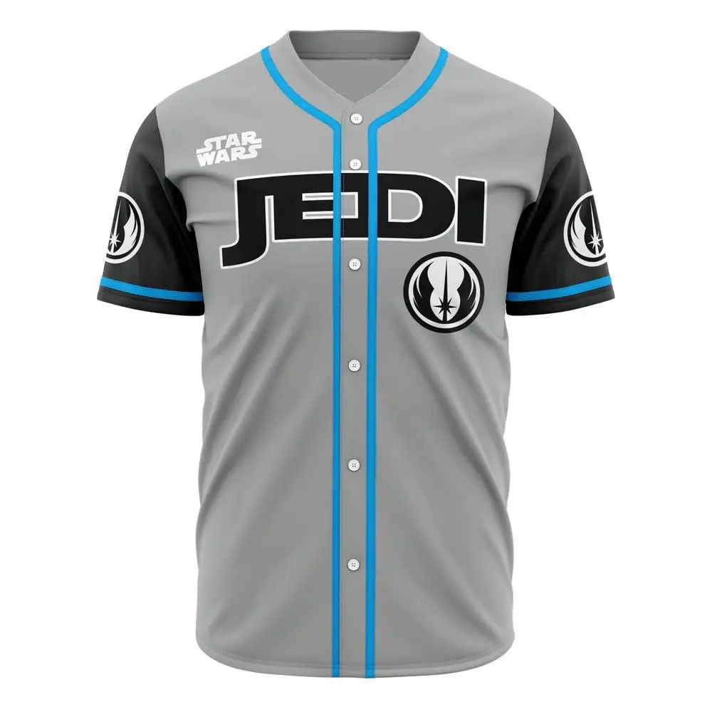 Star Wars Jedi Baseball Jersey - Iconic Design For Fans - Limited Edition Sportswear