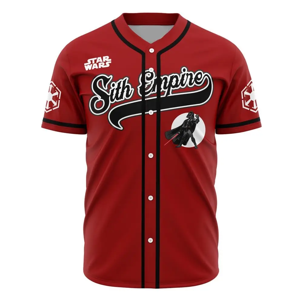 Star Wars Sith Empire Baseball Jersey - Red Athletic Fan Gear For Men & Women