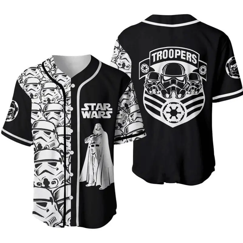 Star Wars Stormtrooper Baseball Jersey - Unleash The Force In Style!