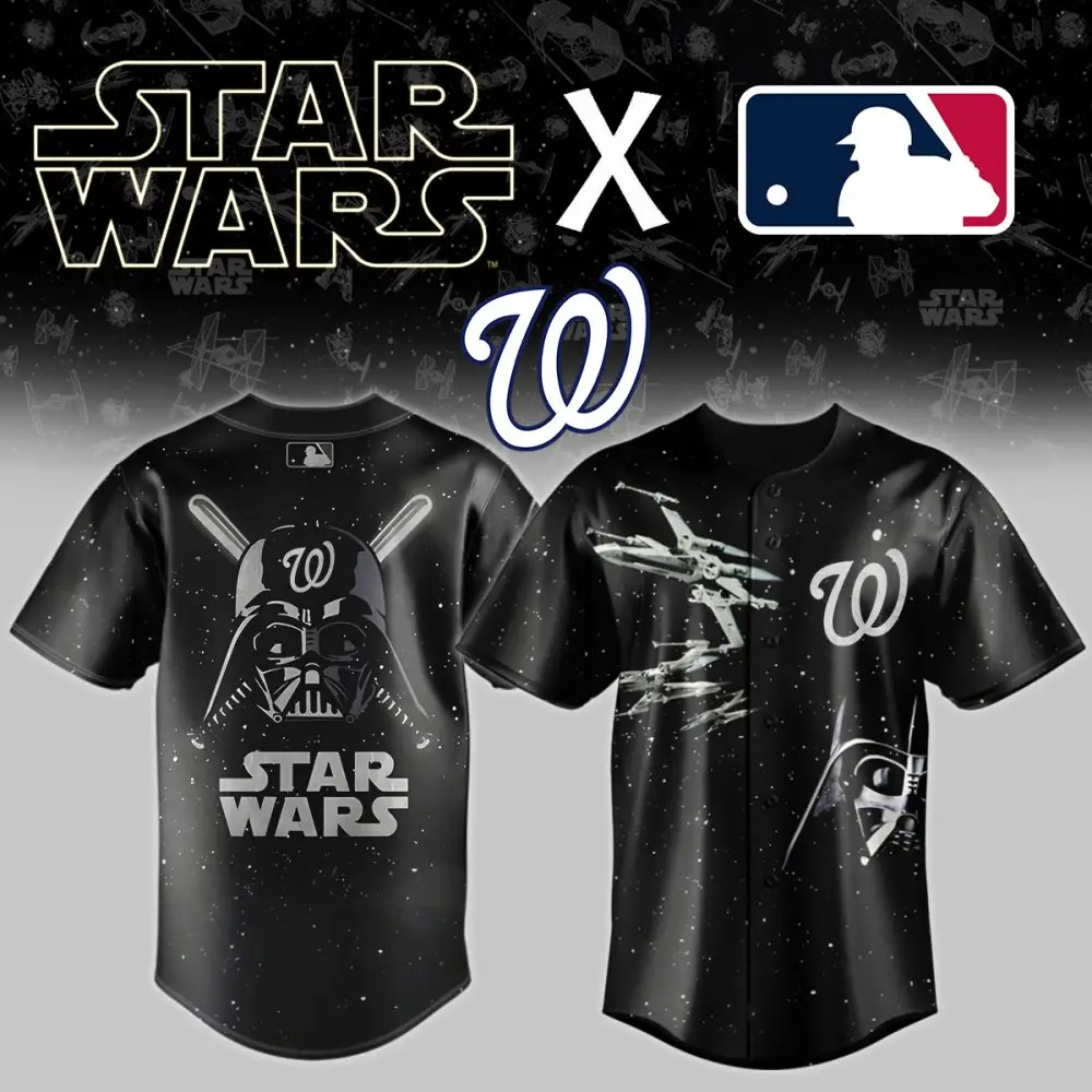 Star Wars X Mlb Darth Vader Baseball Jersey - Limited Edition Fan Gear