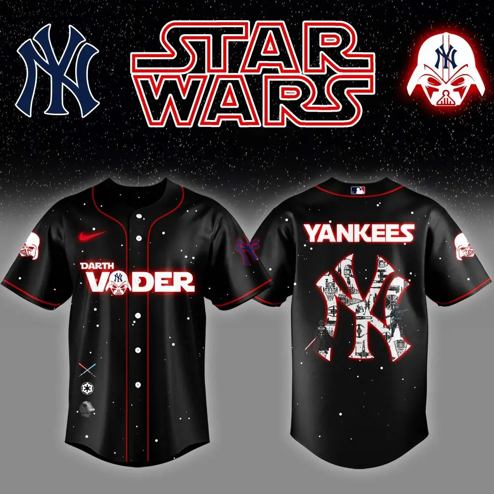 Star Wars Yankees Darth Vader Jersey - Limited Edition Fan Apparel