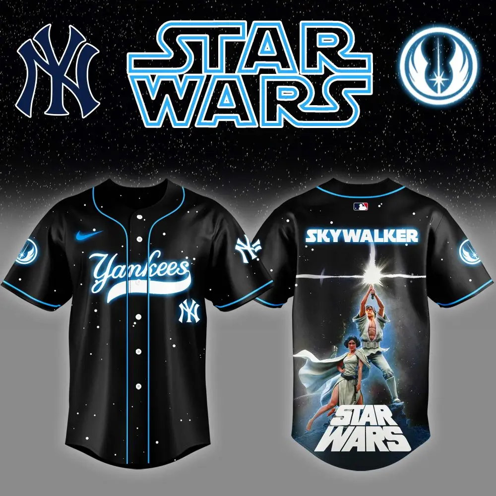 Star Wars Yankees Jersey - Limited Edition Skywalker Baseball Shirt