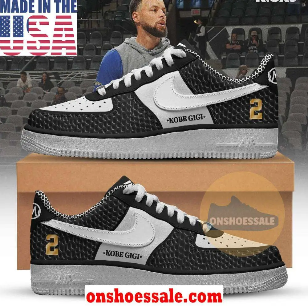 Steph Curry x Kobe Gigi Air Force 1 Shoes, Gift For Fans - Best Gift Shoes