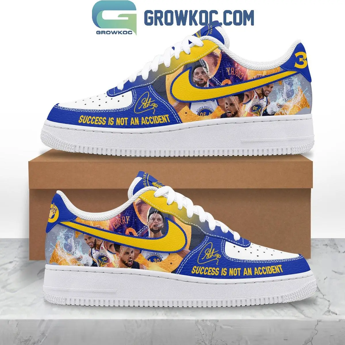 Stephen Curry Success Is Not An Accident Air Force 1 Shoes
