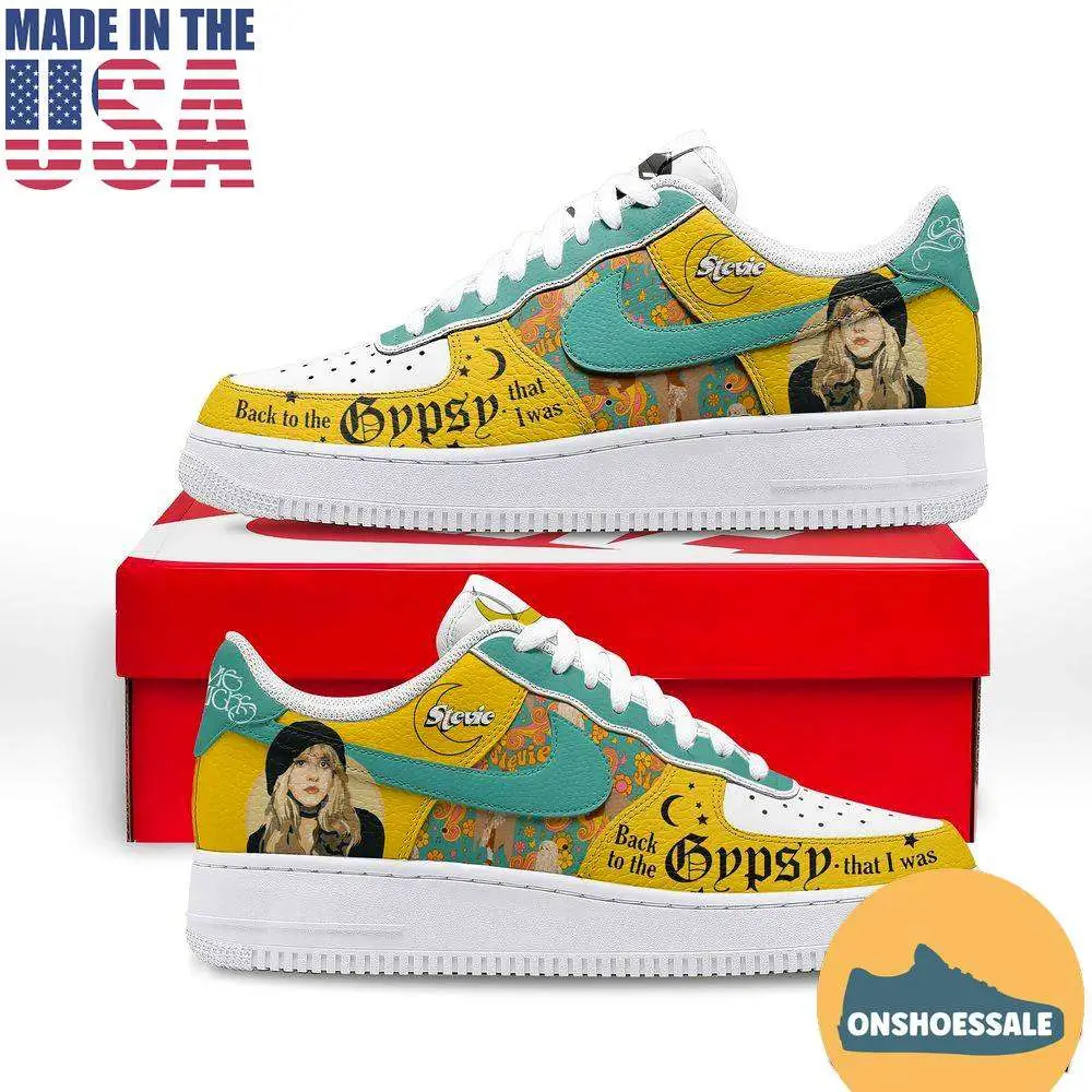 Stevie Nicks Back To The Gypsy AF1 Sneakers, Gift For Fans - Best Gift Shoes Stevie Nicks Back To The Gypsy AF1 Sneakers, Gift For Fans - Best Gift Shoes - Image 1