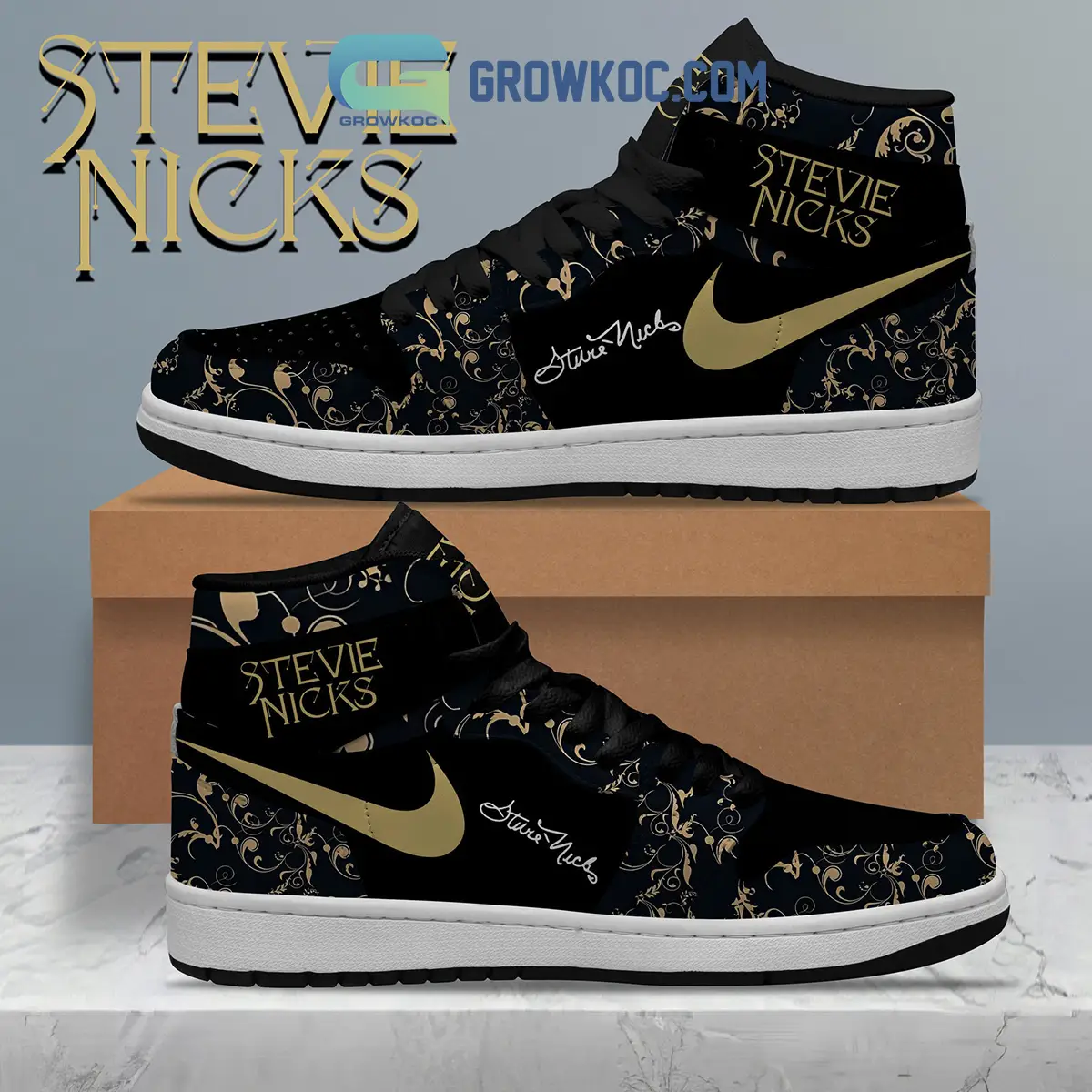 Stevie Nicks Loyal Fan Air Jordan 1 Shoes