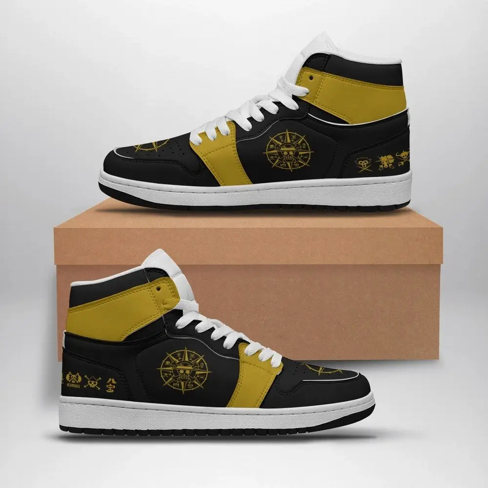 Straw Hat Grand Fleet One Piece AJ1 Shoes