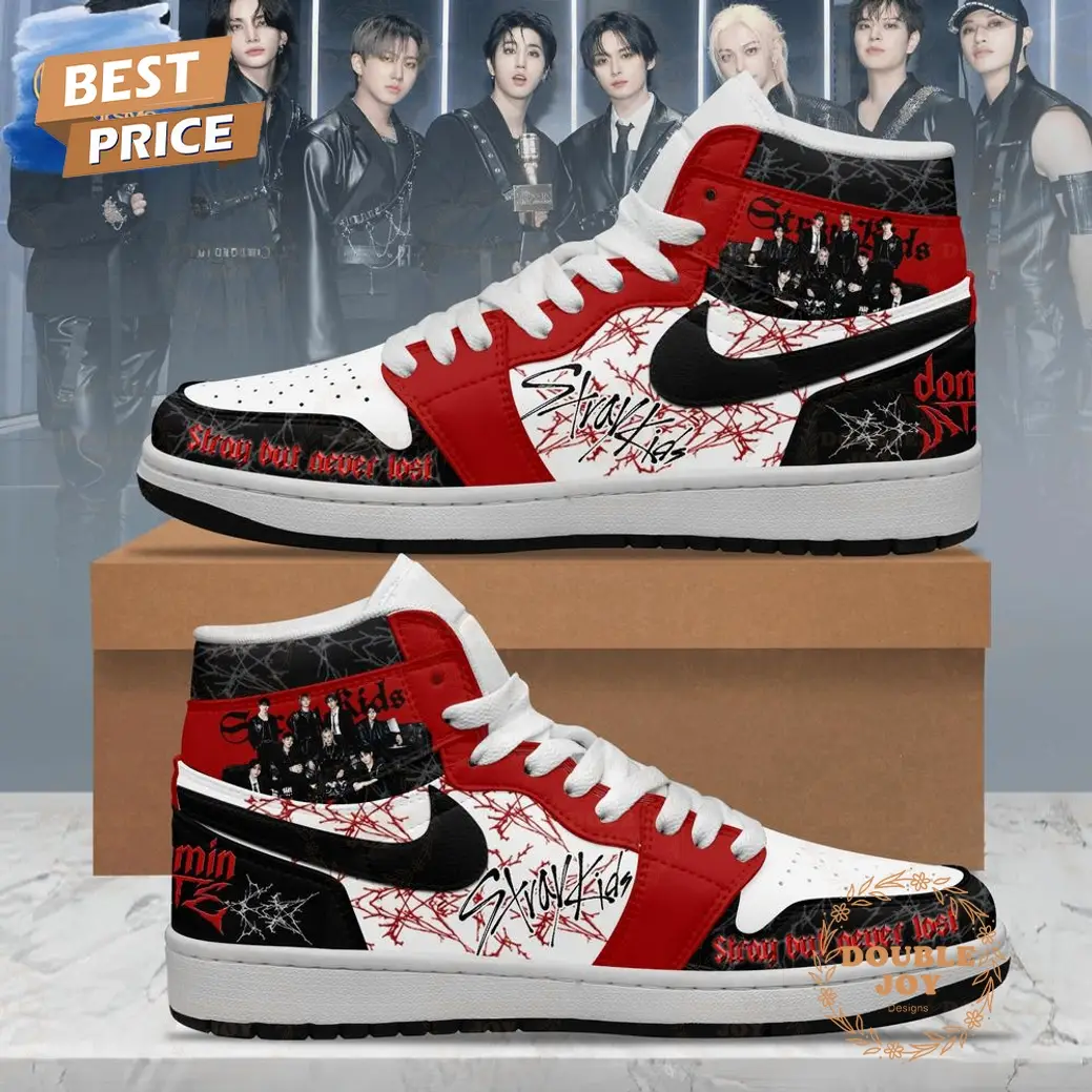 Stray Kids Dominate World Tour Stray But Never Lost Air Jordan 1 High Top Shoes