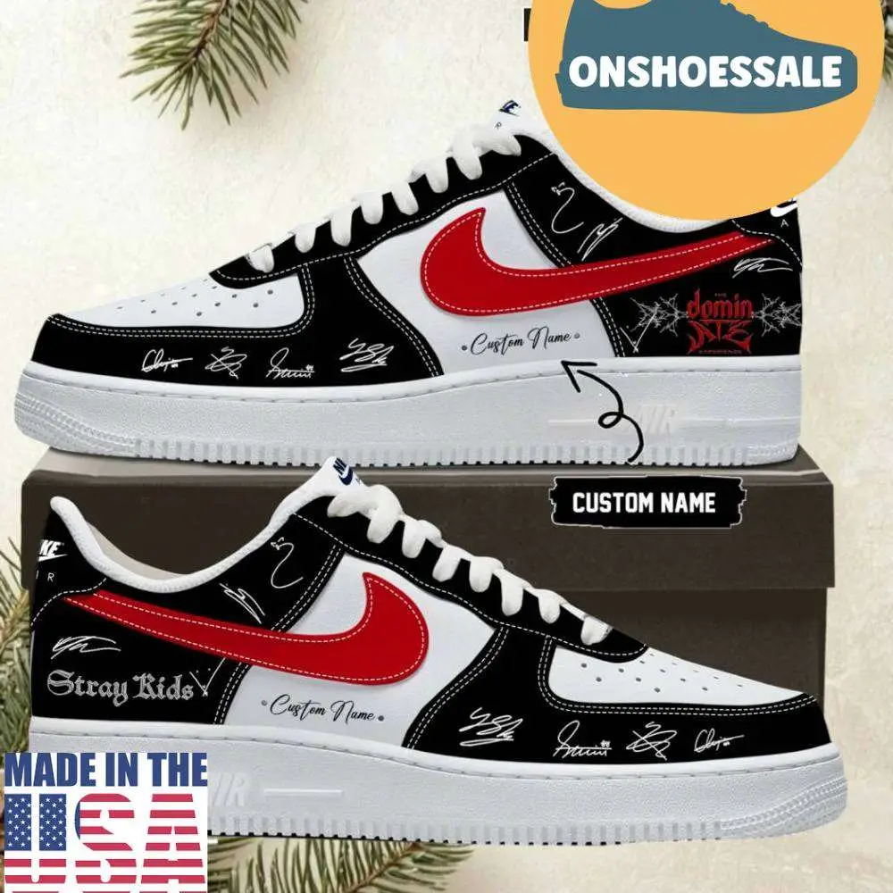 Stray Kids The Domin Premium Air Force 1 Shoes, Gift For Fans - Best Gift Shoes
