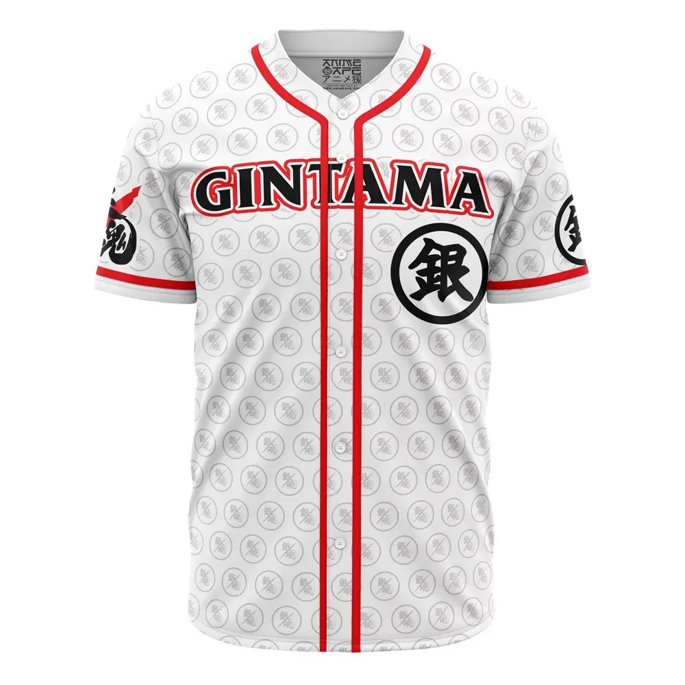 Stylish Gintama Anime Baseball Jersey – Perfect For Fans & Cosplay