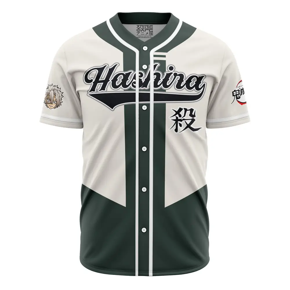 Stylish Hashira Anime Baseball Jersey - Premium Quality, Unique Design, Unisex Fit - Perfect For Fans!