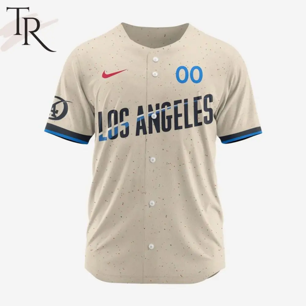 Stylish Los Angeles Baseball Jersey - Customizable Team Shirt For Fans & Players