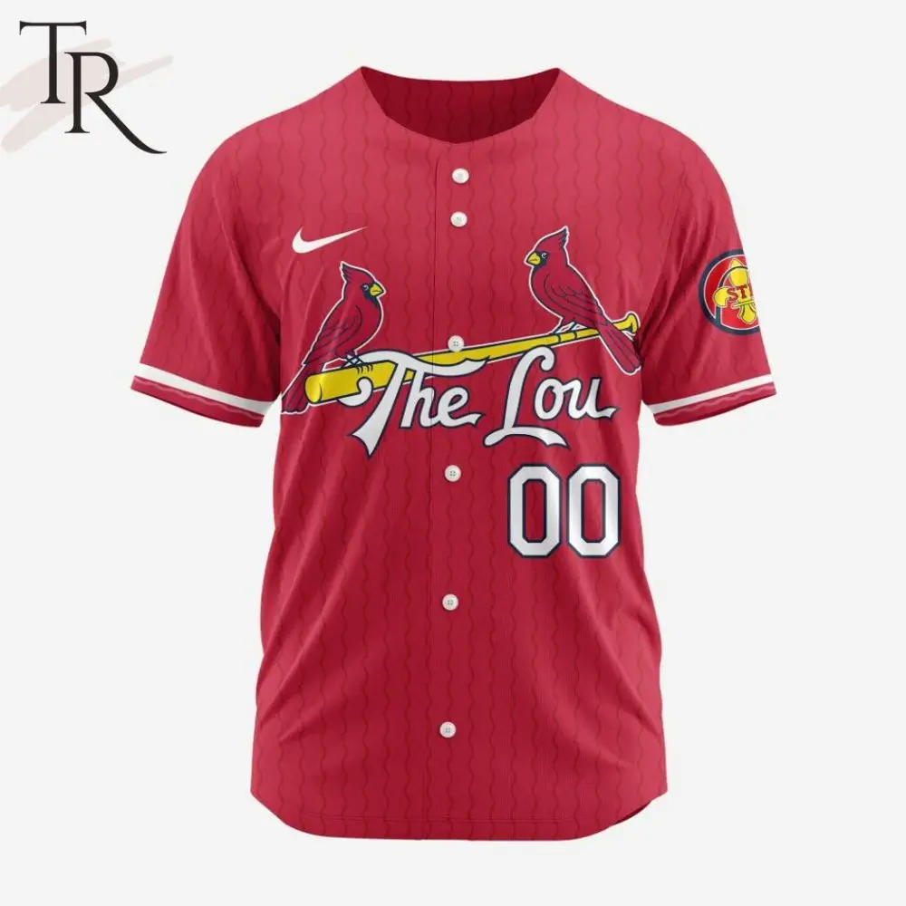 Stylish Red Cardinals Baseball Jersey - Customizable Sportswear For Fans