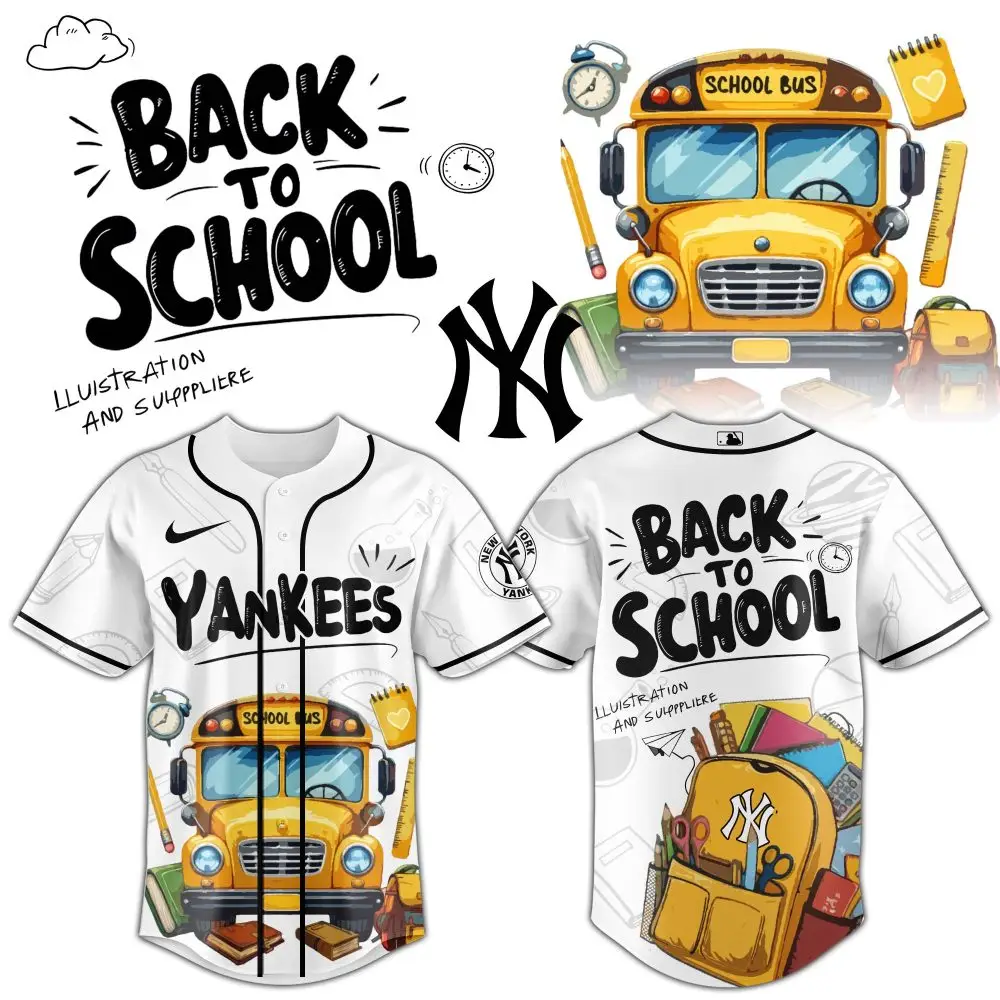 Stylish Yankees Back-To-School Jersey - Perfect For Sports Fans & Students!