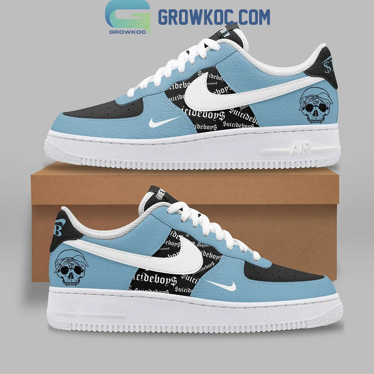 Suicideboys For The Last Time Fan Air Force 1 Shoes