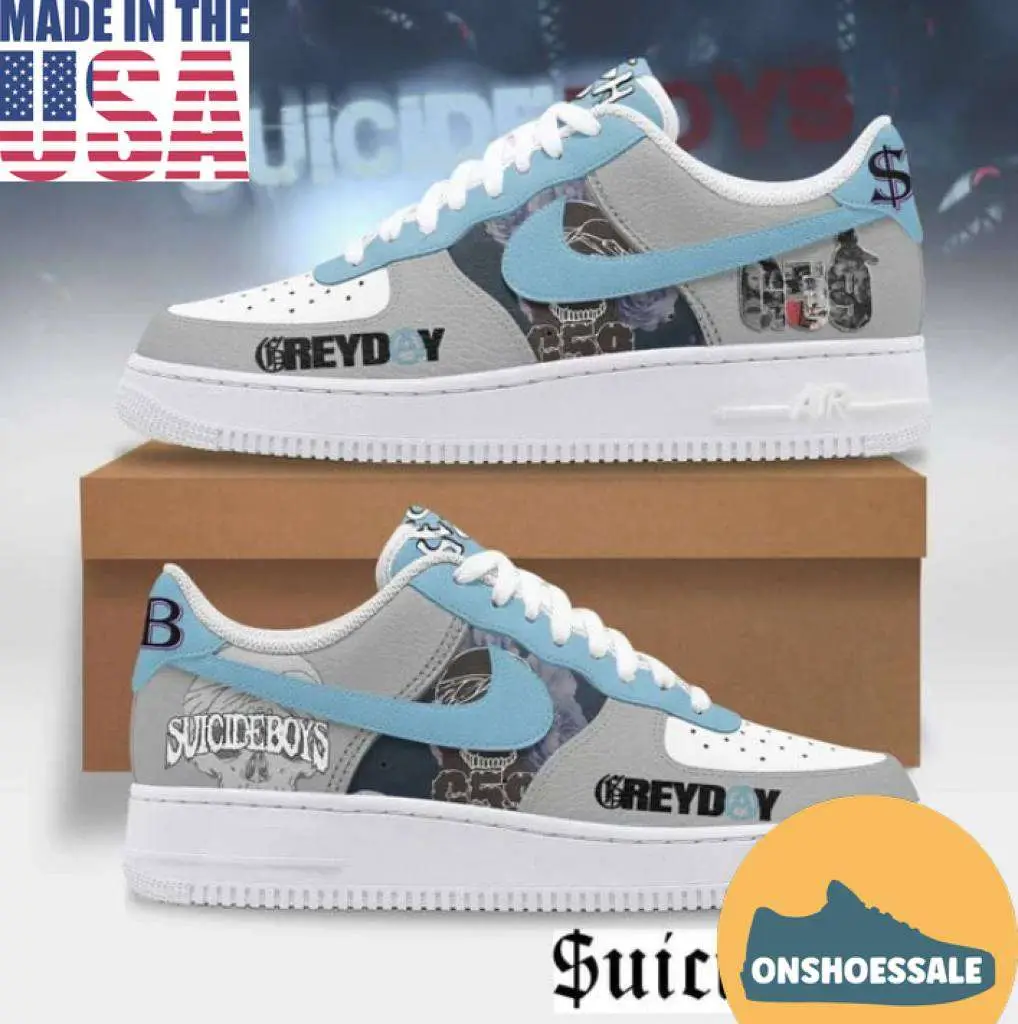 Suicideboys Nike Air Force 1 Shoes - Best Gift Shoes