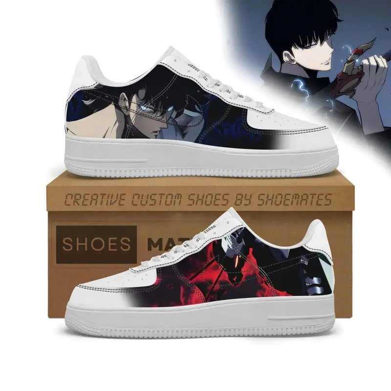 Sung Jin Woo Beru Solo Leveling Low Top Shoes