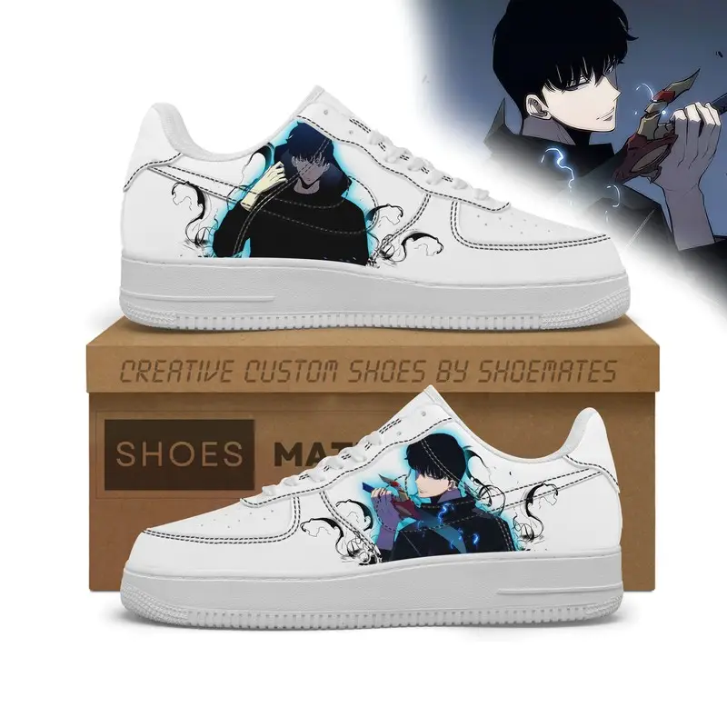 Sung Jin Woo Hunter Solo Leveling Low Top Shoes