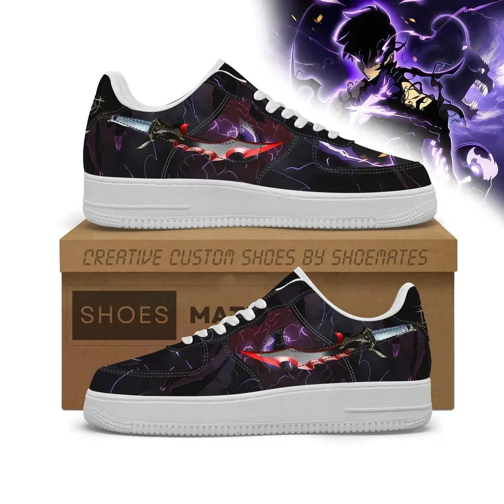 Sung Jinwoo Solo Leveling Low Top AF1 Shoes