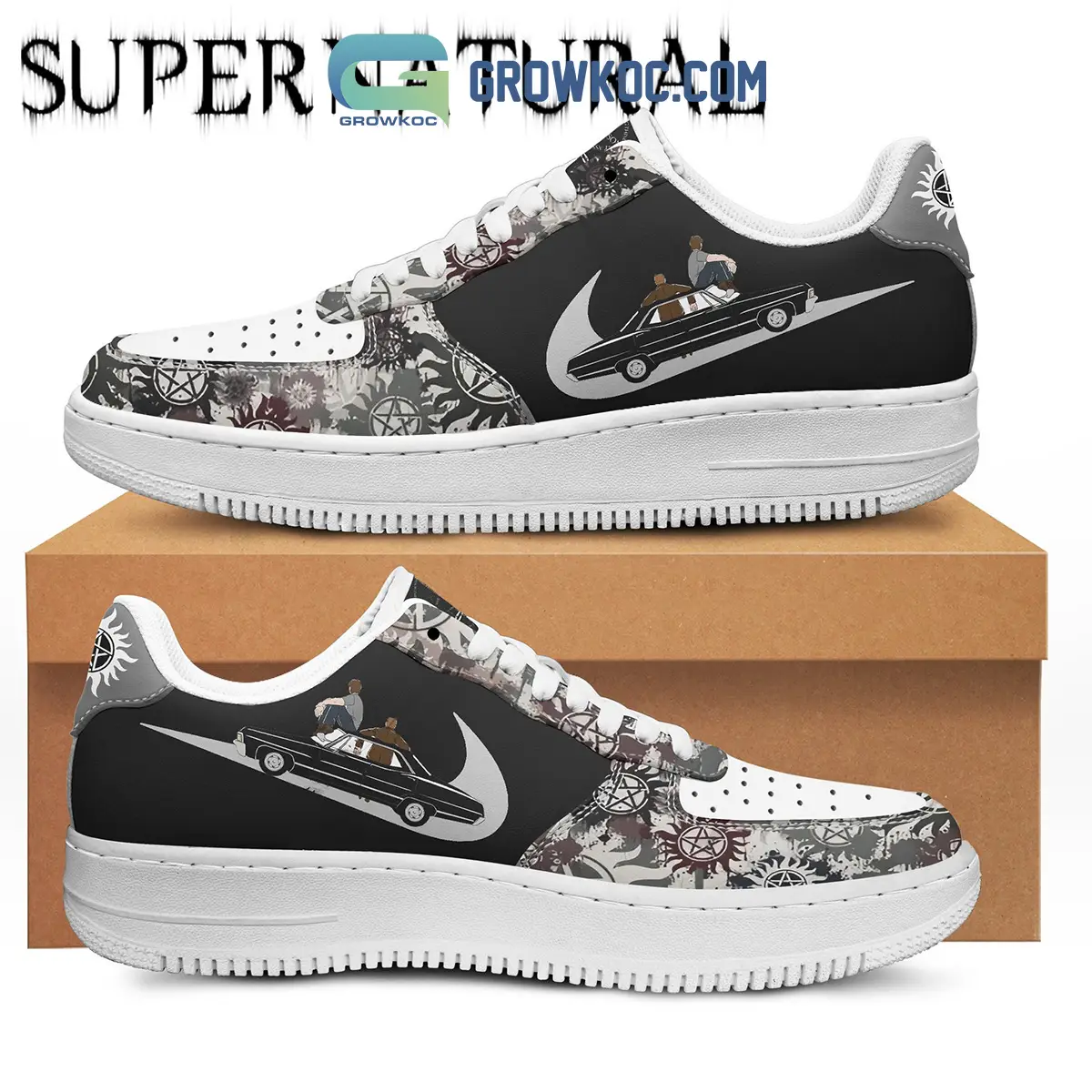 Supernatural Family Business Air Force 1 Shoes Supernatural Family Business Air Force 1 Shoes - Image 1