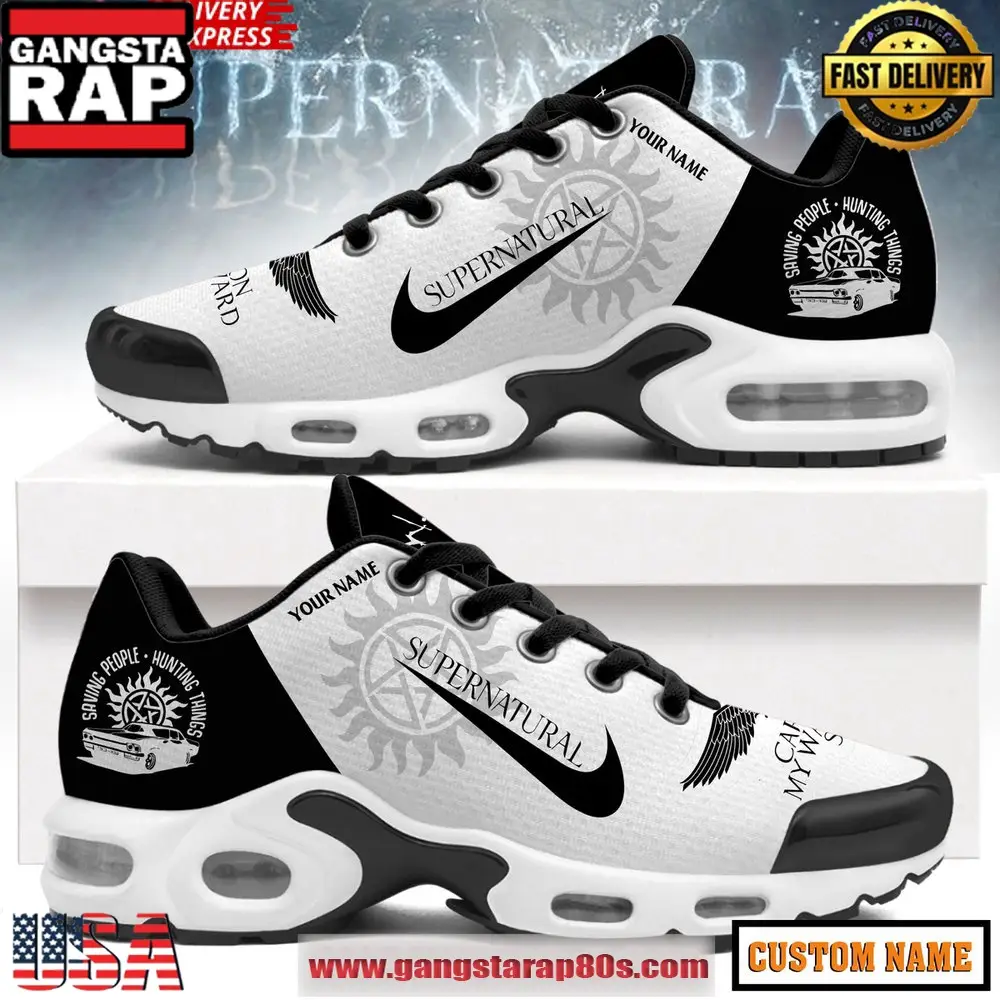 Supernatural TV Series Air Max Plus Shoes Running Sneakers