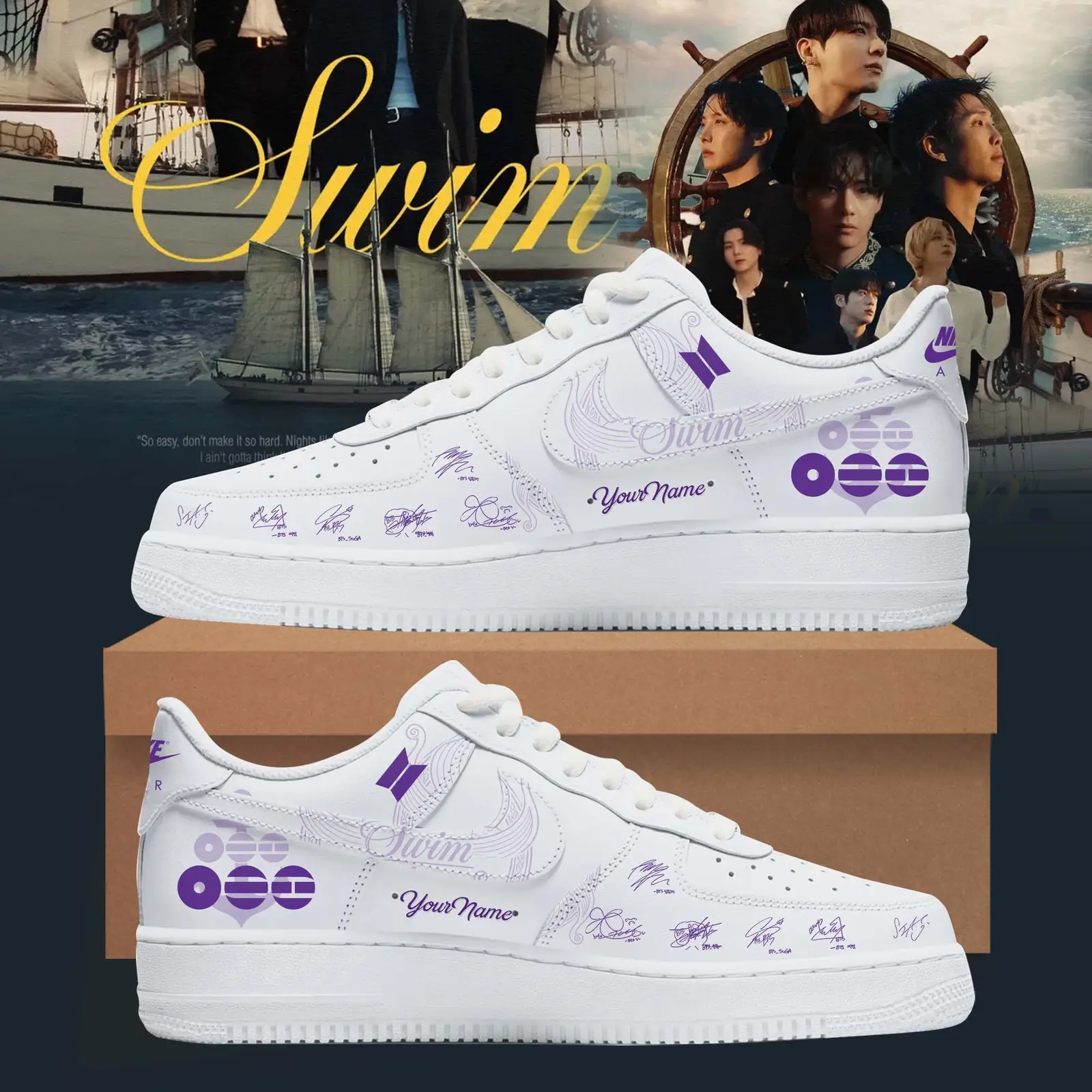 Swim Arirang Album Air Force 1 Shoes V2 