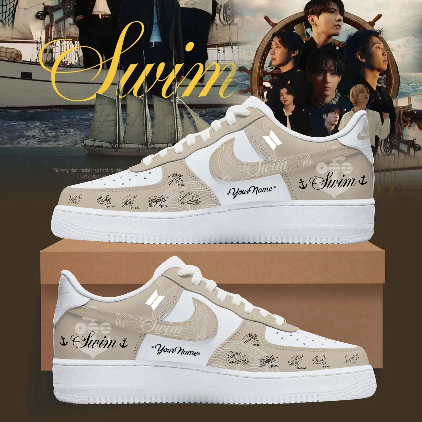 Swim Arirang Album Air Force 1 Shoes V3 