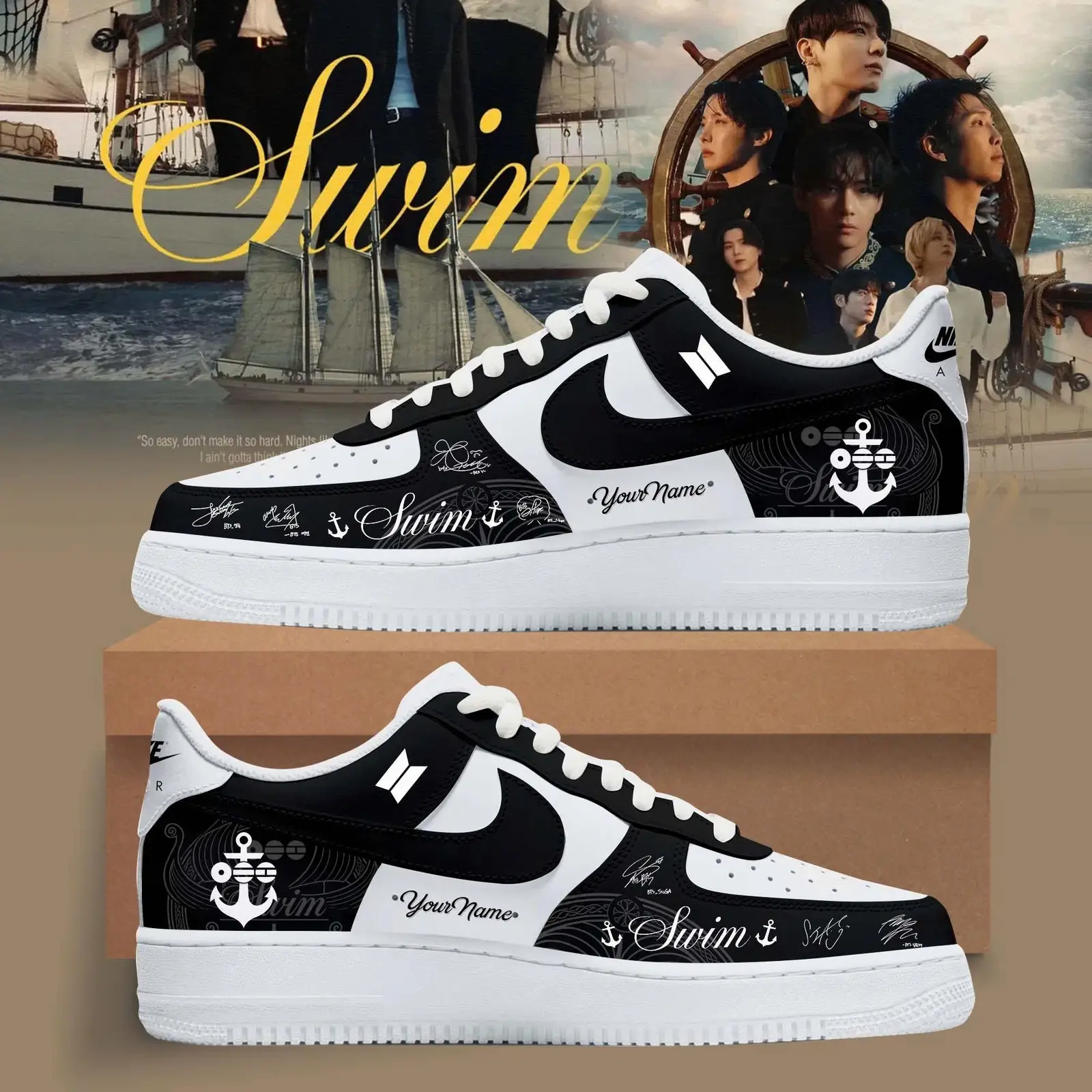Swim Arirang Album Air Force 1 Shoes V4 