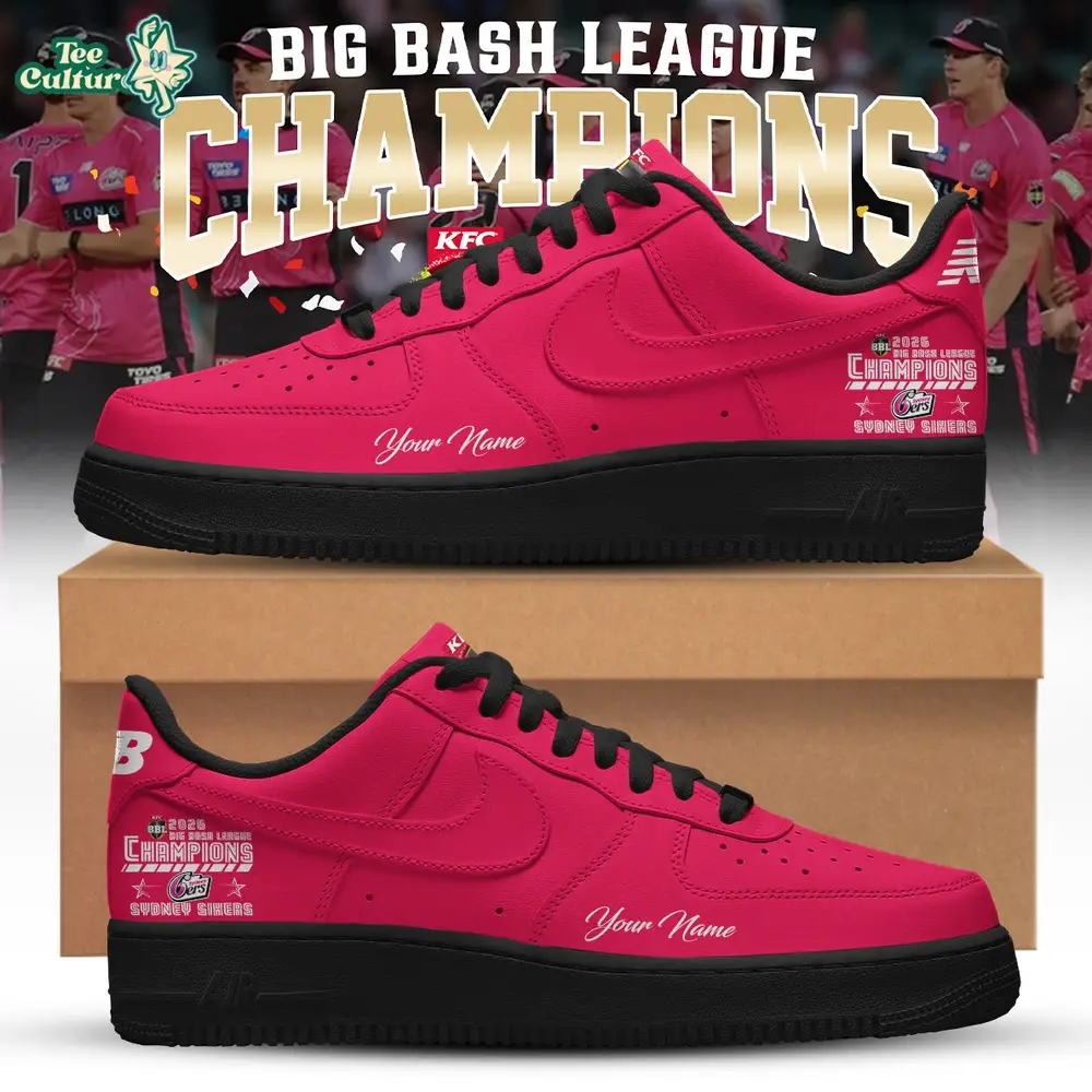 Sydney Sixers Special BBL Champions 2026 Limited Edition Shoes Sydney Sixers Special BBL Champions 2026 Limited Edition Shoes - Image 1