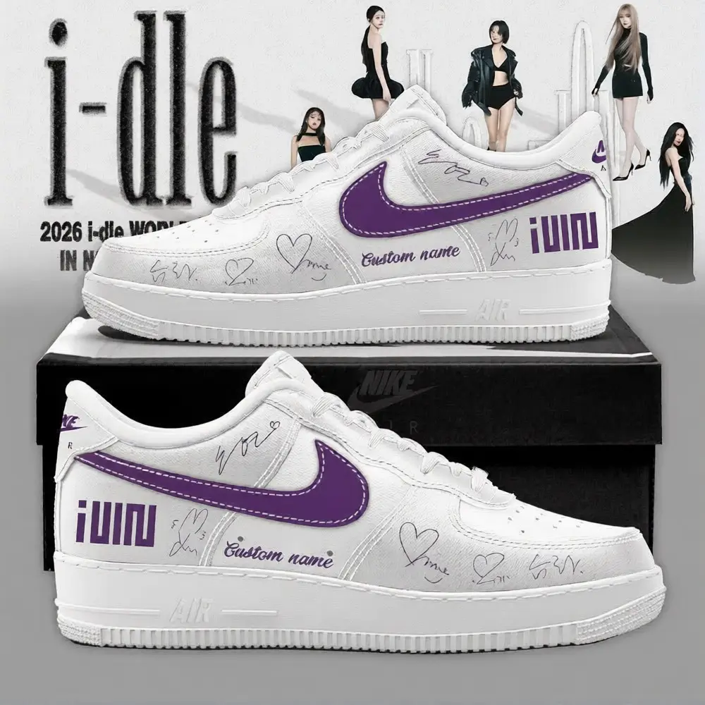 Syncopation I-dle Tour 2026 Air Force 1 Shoes V6 