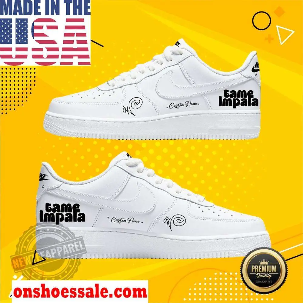 Tame Impala Nike Air Force 1 Shoes, Gift For Fans - Best Gift Shoes