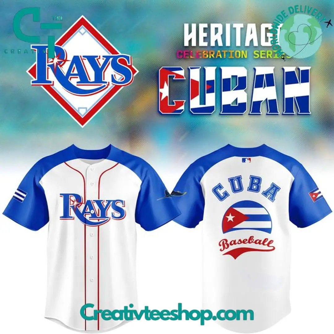 Tampa Bay Rays Cuban Heritage Celebration Special Baseball Jersey