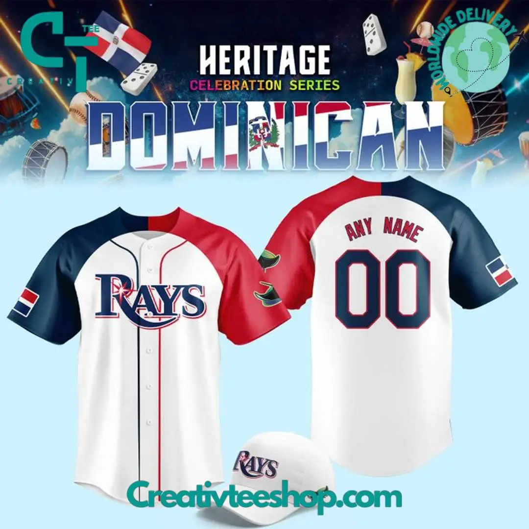 Tampa Bay Rays Dominican Heritage Night 2025 Special Baseball Jersey