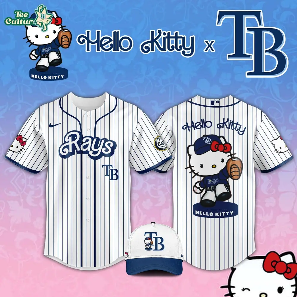 Tampa Bay Rays Hello Kitty Night 2026 MLB Special Jersey