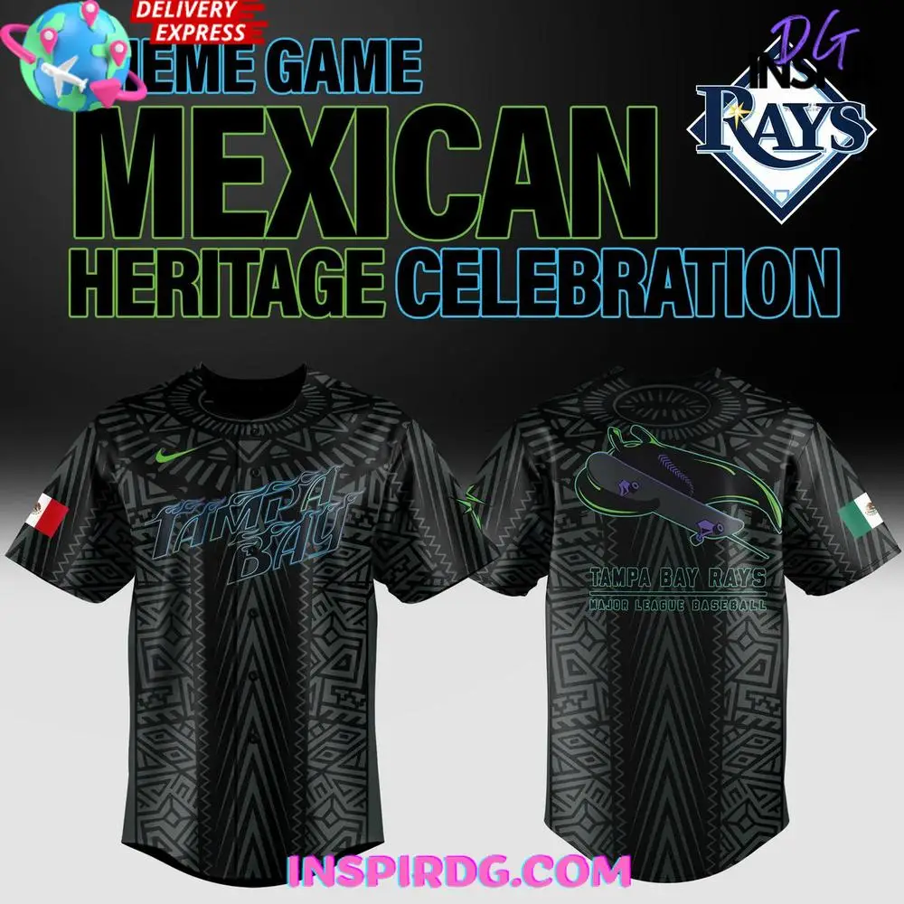 Tampa Bay Rays Mexican Heritage Celebration 2025 Baseball Jersey