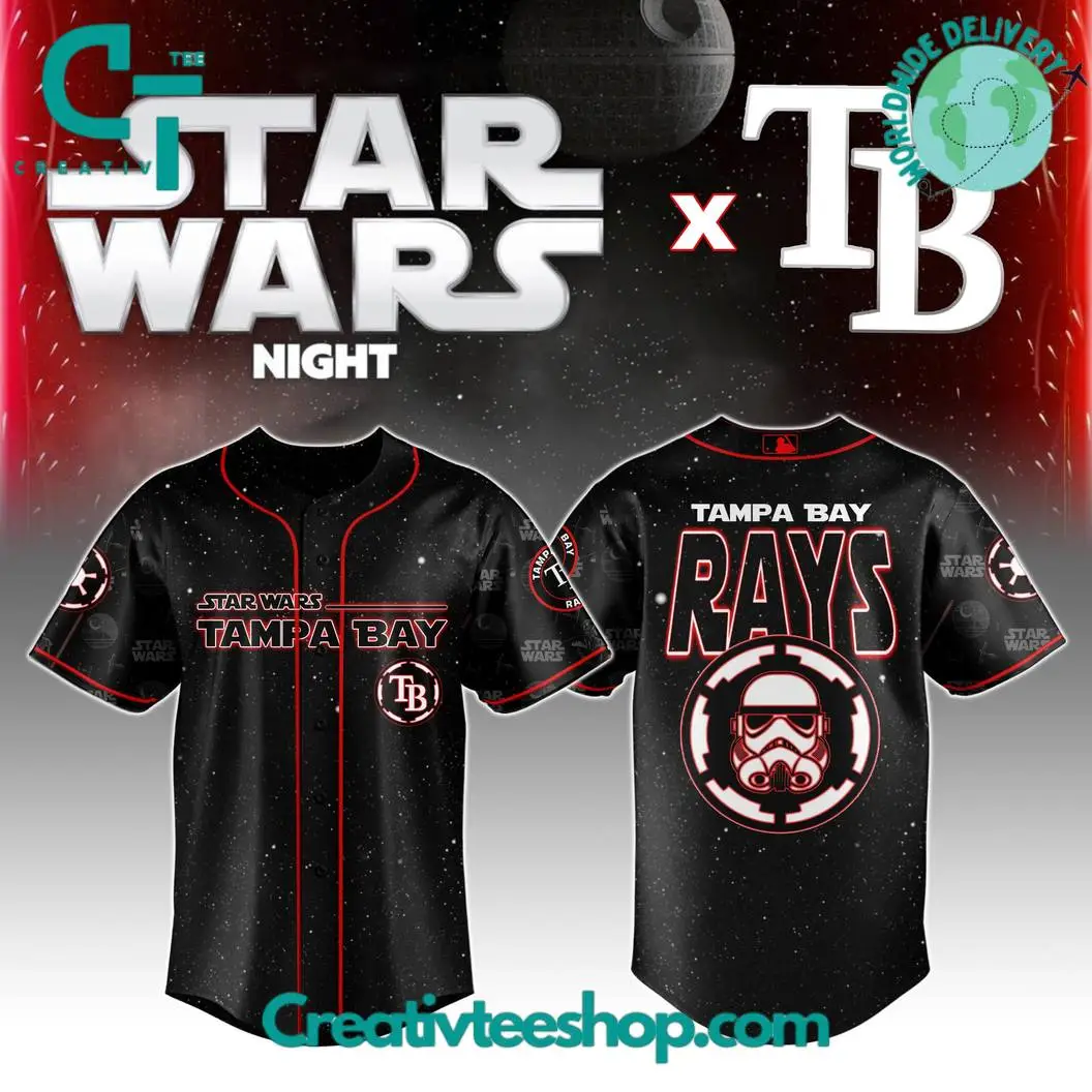 Tampa Bay Rays Mlb X Star Wars Night 2025 Special Edition Baseball Jersey
