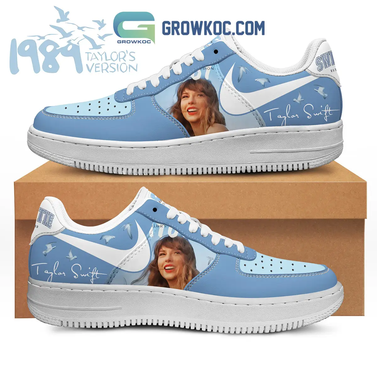 Taylor Swift 1989 Taylor's Version Album Performance Air Force 1 Shoes