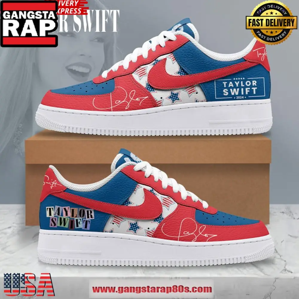 Taylor Swift For President New Design Air Force 1 Sneakers Shoes