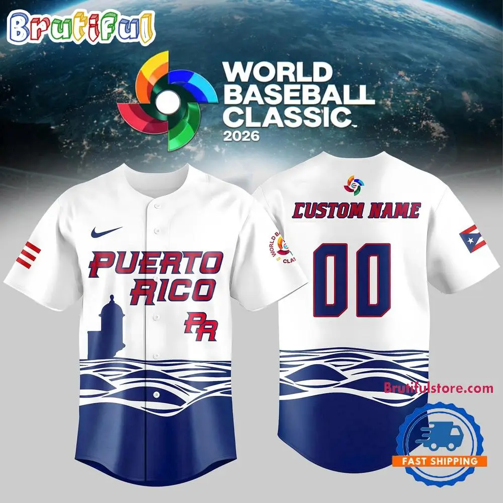 Team Puerto Rico 2026 World Baseball Classic Pesonalized Jersey Shirt