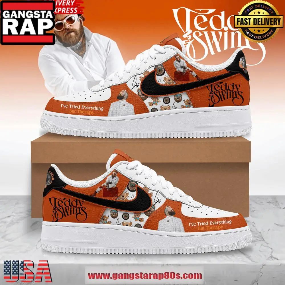 Teddy Swims Limited Edition Air Force 1 Sneakers Shoes