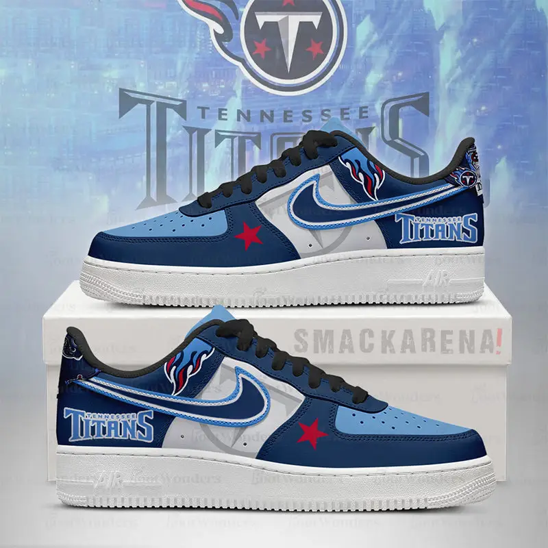 Tennessee Titans Air Force 1 Shoes - NFL Fan Edition | KJ44