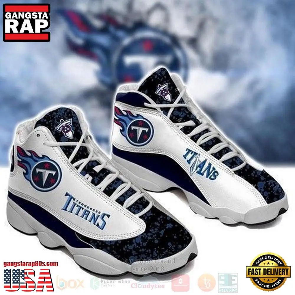 Tennessee Titans NFL Football Teams Air Jordan 13 Shoes