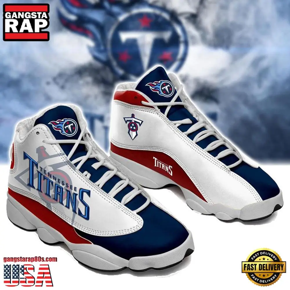 Tennessee Titans NFL Ver 3 Air Jordan 13 Sneakers Shoes